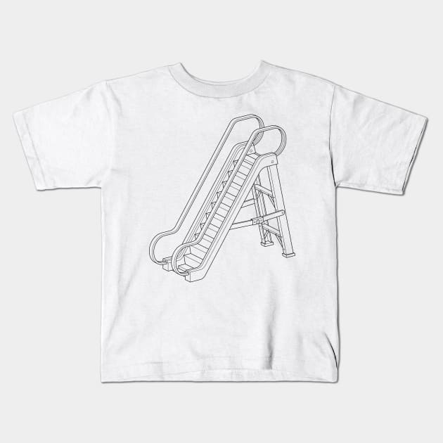 STEP-UP Kids T-Shirt by VectorVectoria